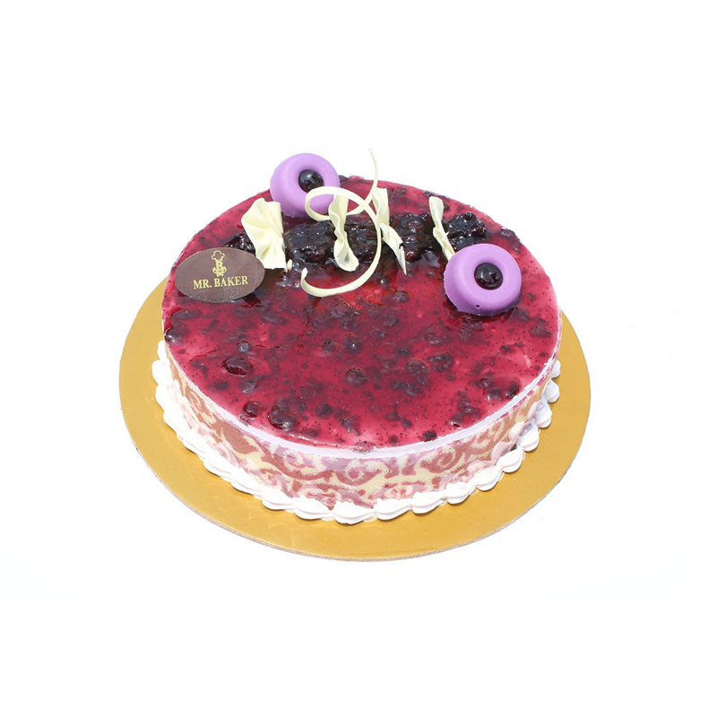 BLUEBERRY MOUSSE CAKE - MEDIUM